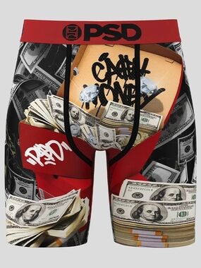 PSD Men's Boxer Briefs Stash Box Size Small 28-30